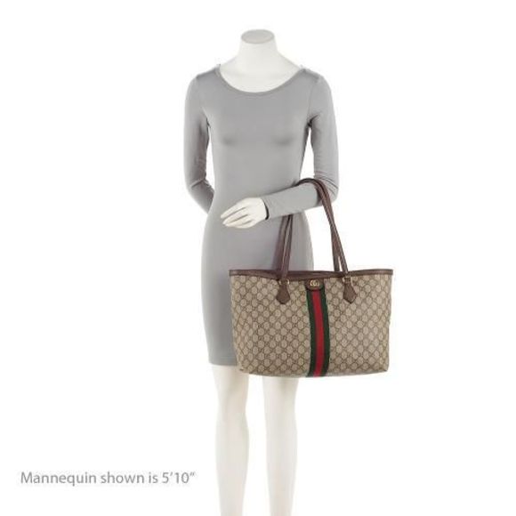 Gucci GG Supreme Ophidia Medium Shopping Tote - Picture 5 of 15